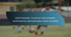 Daichi Kamada : Succès en club européen, performances internationales, étoile montante