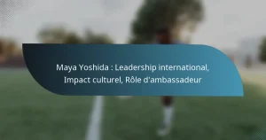 Maya Yoshida : Leadership international, Impact culturel, Rôle d’ambassadeur